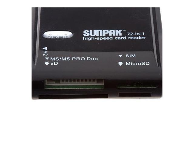 sunpak 72 in 1 card reader sim software download